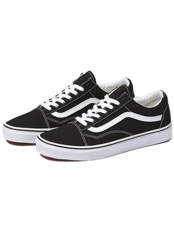 Кроссовки old skool classic black white Vans — изображение 2 из 4, черный