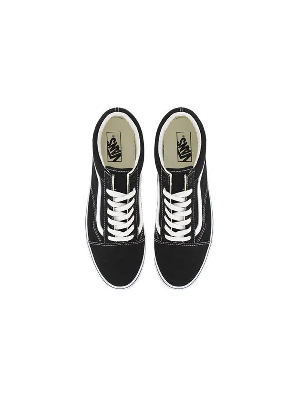 Кроссовки old skool classic black white Vans — изображение 3 из 4, черный