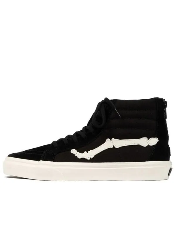 Кроссовки blends x sk8-hi reissue zip lx 'black marshmallow' Vans — изображение 1 из 4, черный