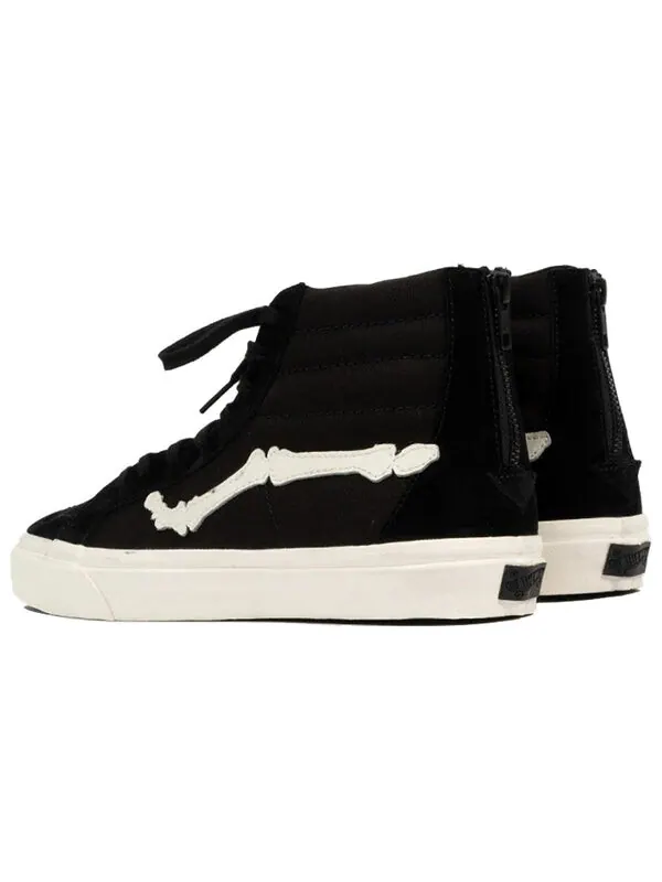 Кроссовки blends x sk8-hi reissue zip lx 'black marshmallow' Vans — изображение 4 из 4, черный