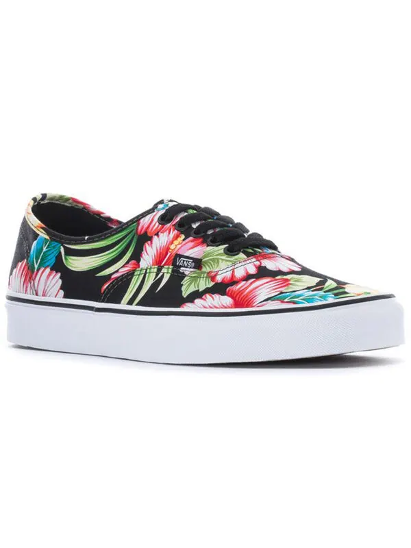 Кроссовки authentic 'hawaiian floral' Vans — изображение 3 из 4, черный