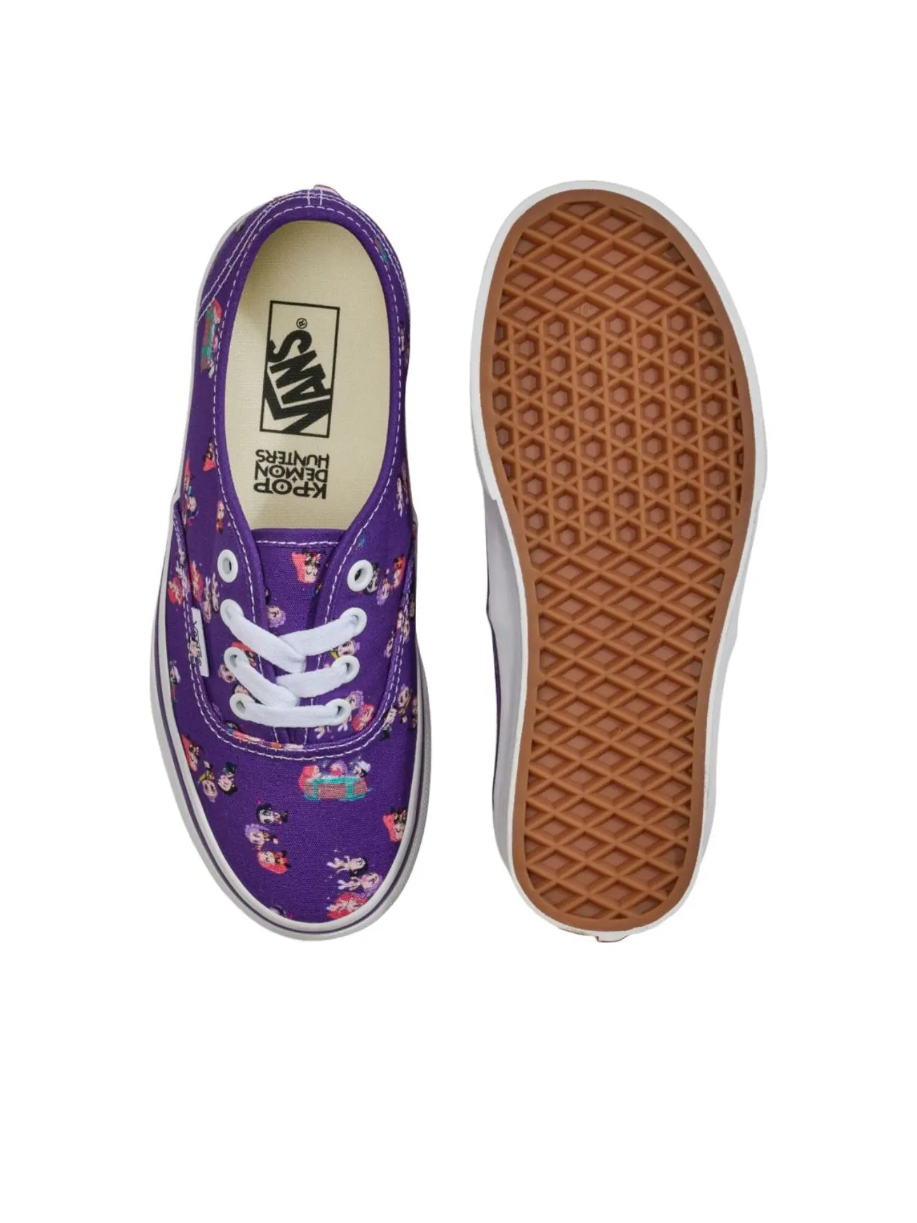 (GS) Vans x Kpop Demon Hunters Authentic 'Purple' — изображение 3 из 5, фиолетовый