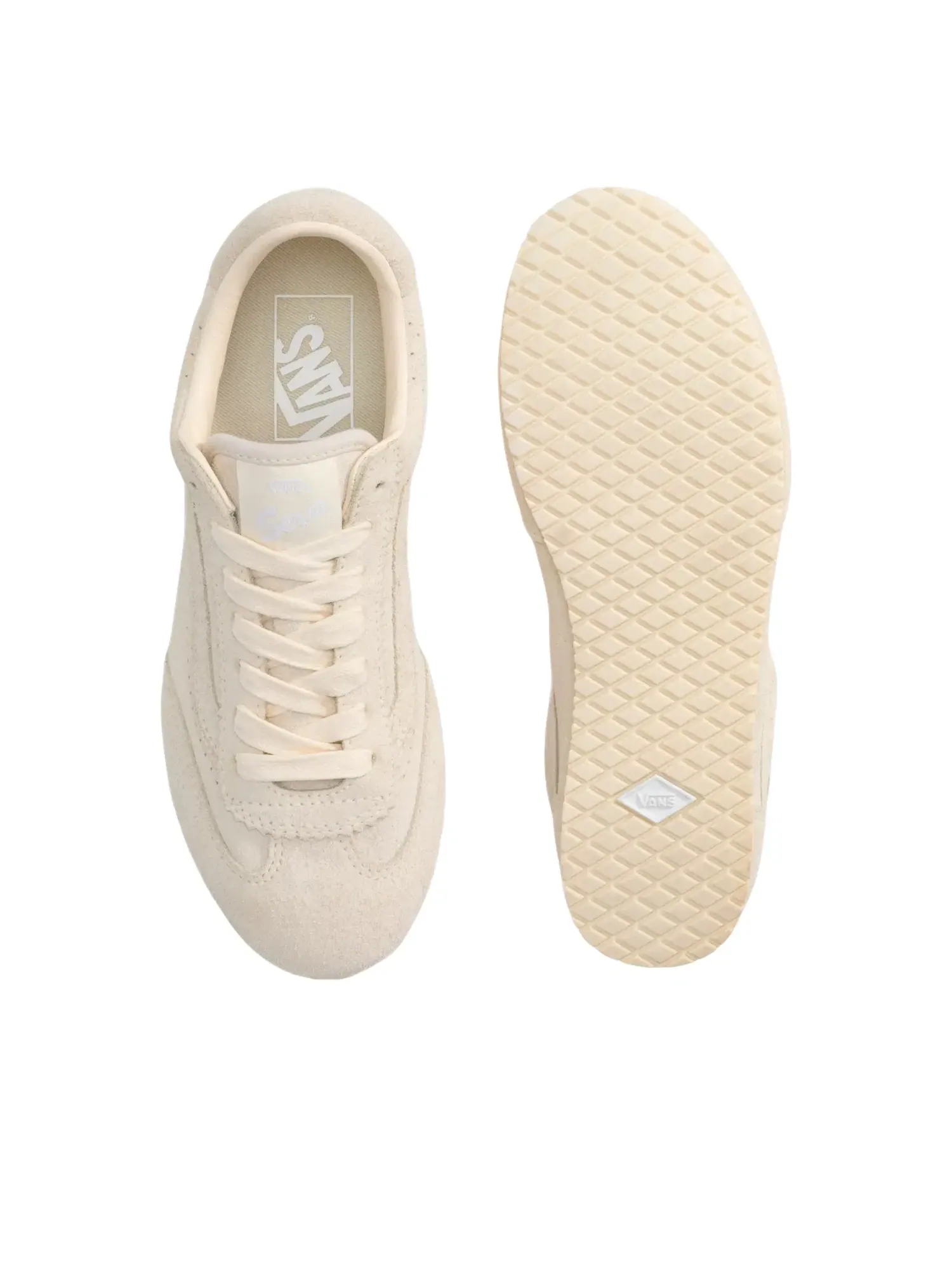 Мужские кроссовки с замшевым верхом Vans Super Lowpro — изображение 4 из 4, бежевый