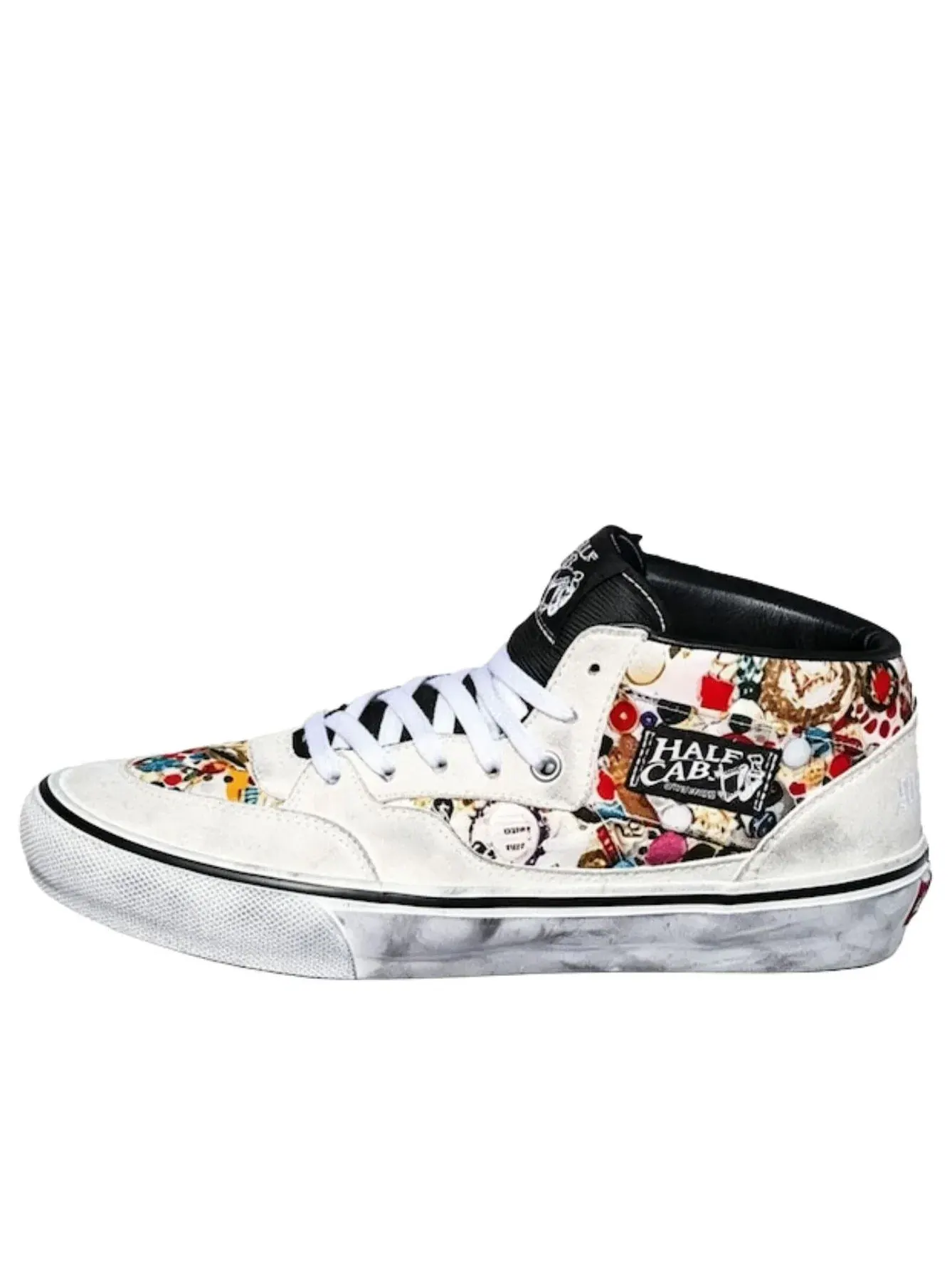 Кеды Vans x Supreme x Mike Kelley Half Cab 'White' VN00112HNTR — изображение 1 из 6, белый