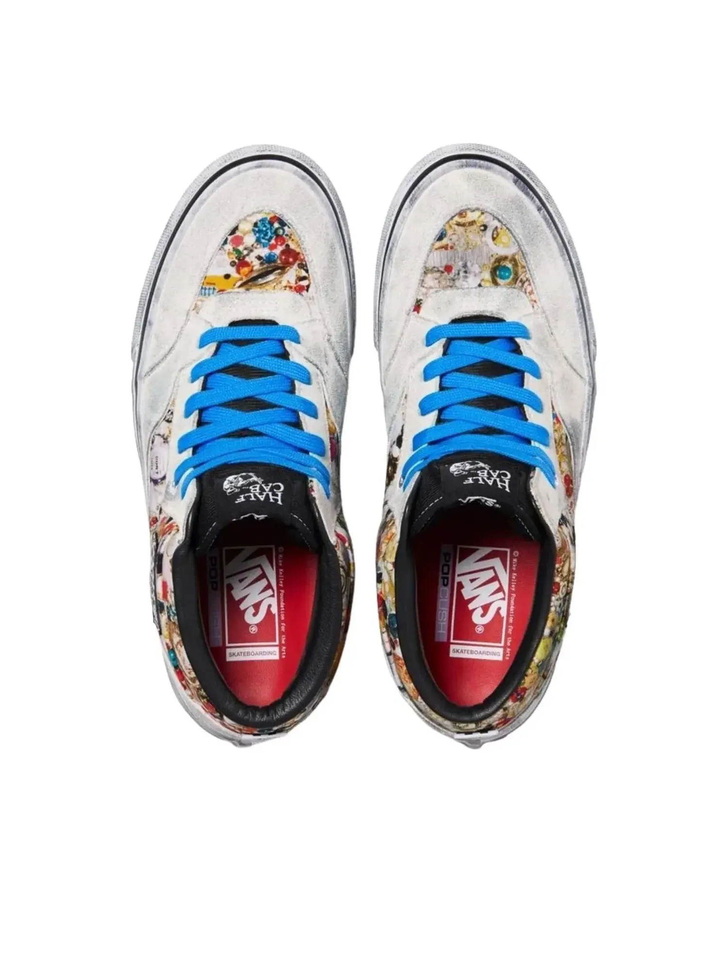 Кеды Vans x Supreme x Mike Kelley Half Cab 'White' VN00112HNTR — изображение 3 из 6, белый