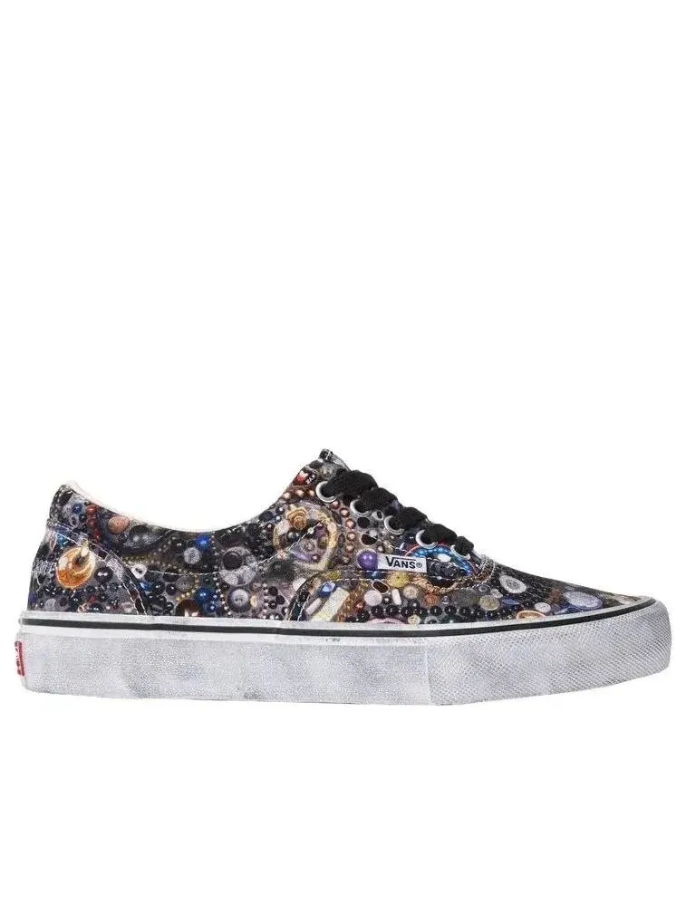 Кеды Vans x Supreme x Mike Kelley Era 'Black' VN00110ABLU — изображение 6 из 6, черный