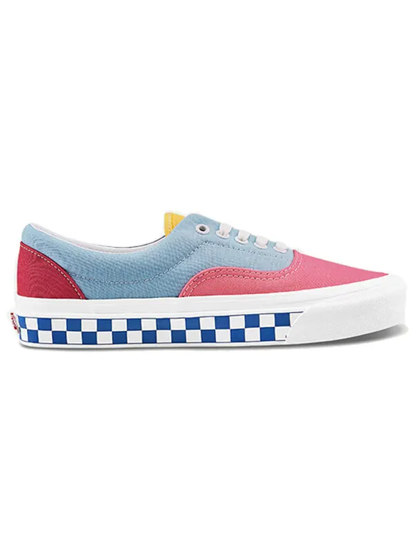 Кроссовки era 95 'anaheim factory - color mix' Vans — изображение 2 из 4, синий/розовый/красный