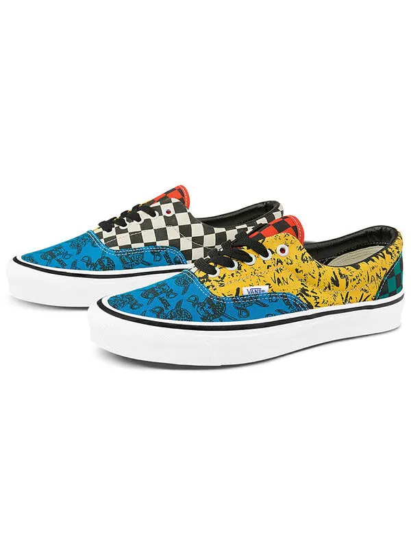 Кроссовки style 95 blue/yellow Vans — изображение 2 из 4, синий/желтый