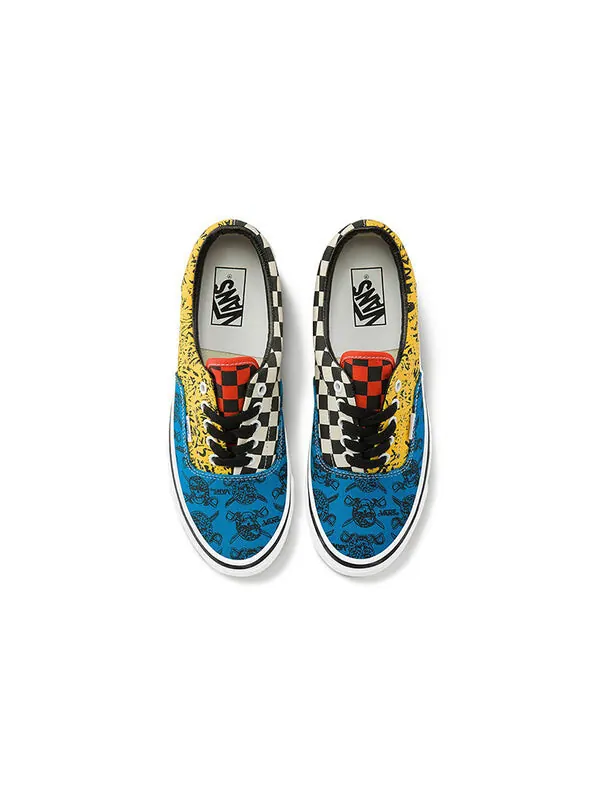 Кроссовки style 95 blue/yellow Vans — изображение 3 из 4, синий/желтый