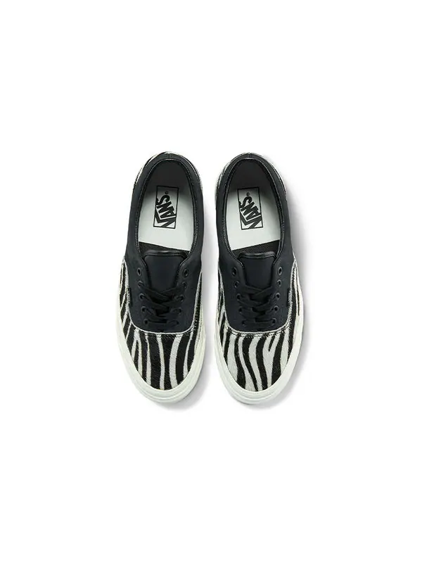 Кроссовки style 95 zebra wear-resistant non-slip low tops casual skateboarding shoes black Vans — изображение 3 из 4, черный