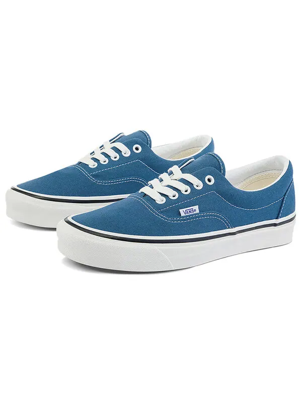 Кроссовки style 95 low tops casual skateboarding shoes blue Vans — изображение 2 из 4, синий