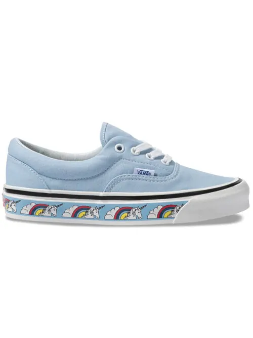 Кроссовки era 95 dx blue Vans — изображение 2 из 4, синий/белый