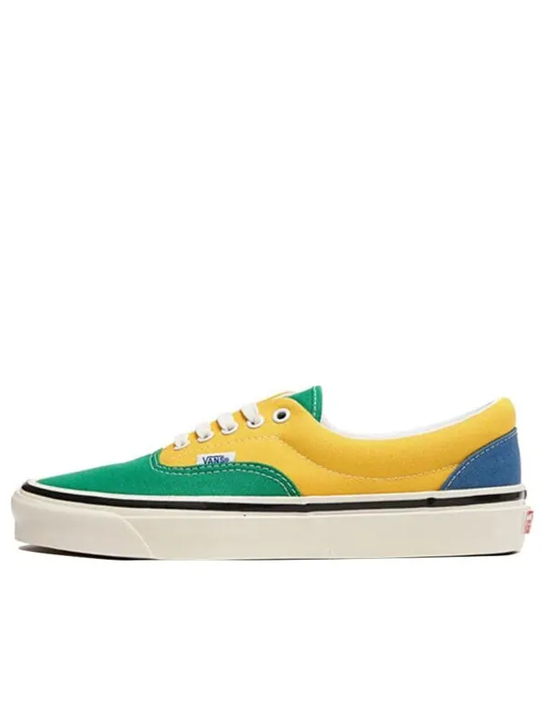 Кроссовки era 95 dx 'emerald yellow navy' Vans — изображение 1 из 4, желтый/темно-синий