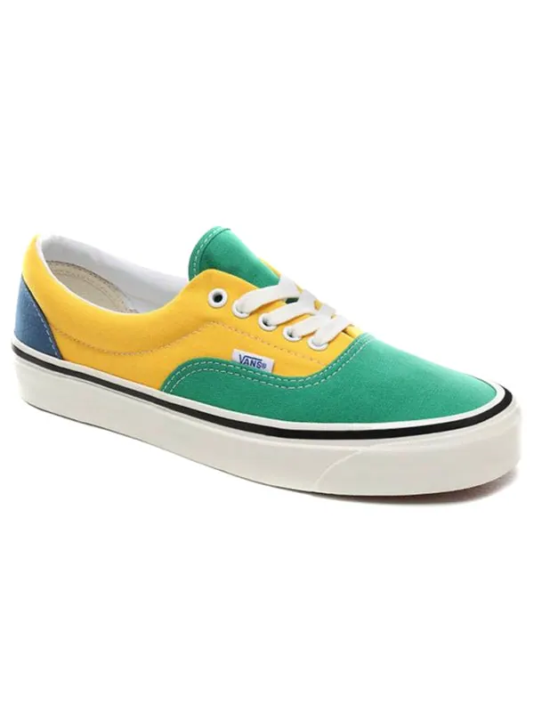 Кроссовки era 95 dx 'emerald yellow navy' Vans — изображение 3 из 4, желтый/темно-синий