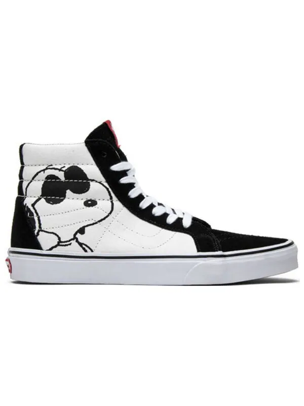 Кроссовки peanuts x sk8-hi reissue 'joe cool' Vans — изображение 2 из 4, черный