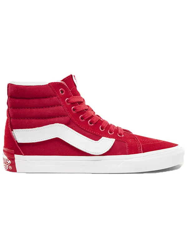 Кроссовки sk8-hi reissue 'red white' Vans — изображение 2 из 4, красный/белый