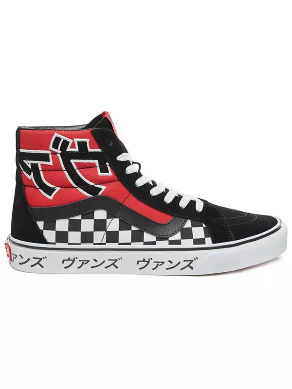 Кроссовки sk8-hi reissue 'japanese type' Vans — изображение 2 из 4, красный