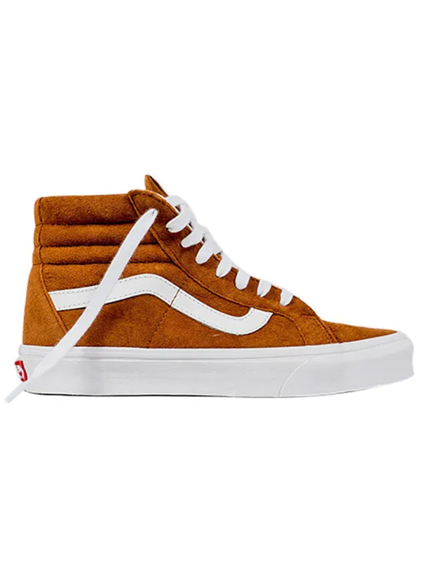 Кроссовки sk8-hi suede 'brown' Vans — изображение 2 из 4, коричневый