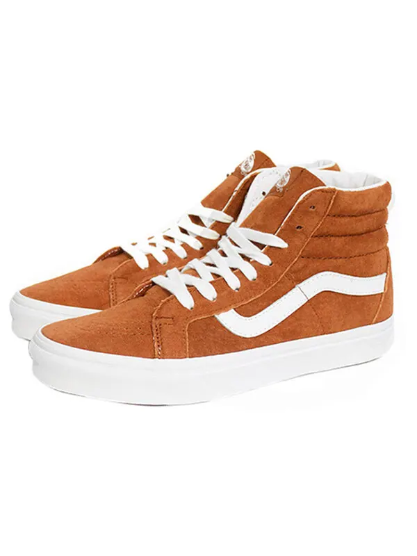 Кроссовки sk8-hi suede 'brown' Vans — изображение 3 из 4, коричневый