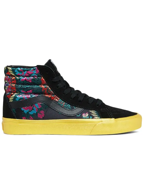 Кроссовки sk8-hi reissue 'festival satin' vn0a2xsbuqj Vans — изображение 2 из 4, черный/золотистый