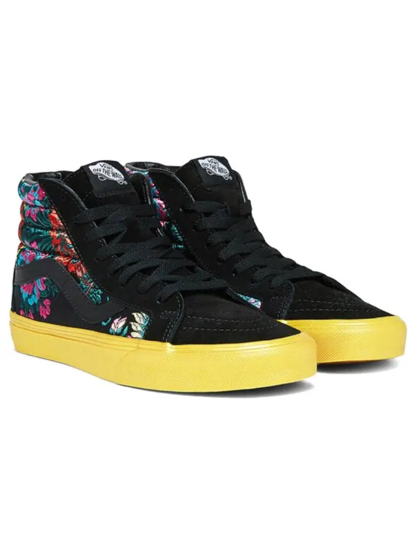 Кроссовки sk8-hi reissue 'festival satin' vn0a2xsbuqj Vans — изображение 3 из 4, черный/золотистый