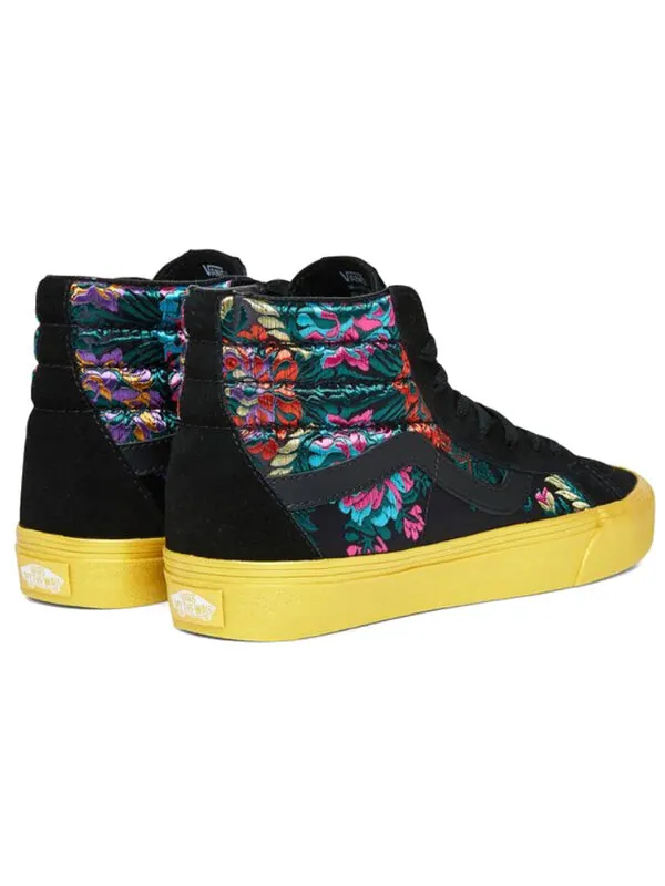 Кроссовки sk8-hi reissue 'festival satin' vn0a2xsbuqj Vans — изображение 4 из 4, черный/золотистый