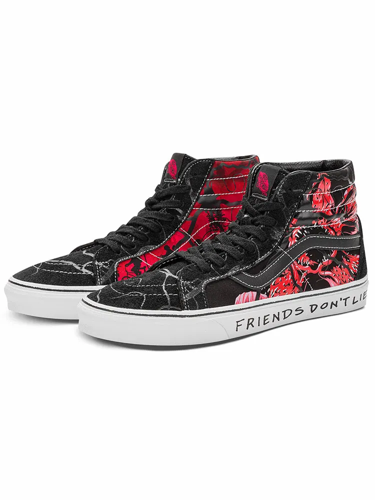 Кеды Vans Stranger Things x SK8-HI Reissue 'Upside Down' — изображение 3 из 6, черный