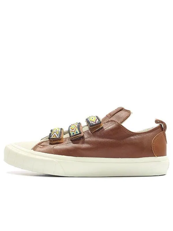 Кроссовки vault x taka hayashi th court lo 'brown white' Vans — изображение 1 из 4, коричневый/белый