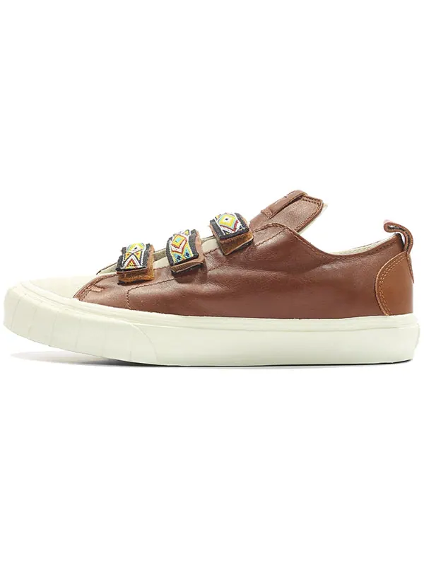 Кроссовки vault x taka hayashi th court lo 'brown white' Vans — изображение 2 из 4, коричневый/белый