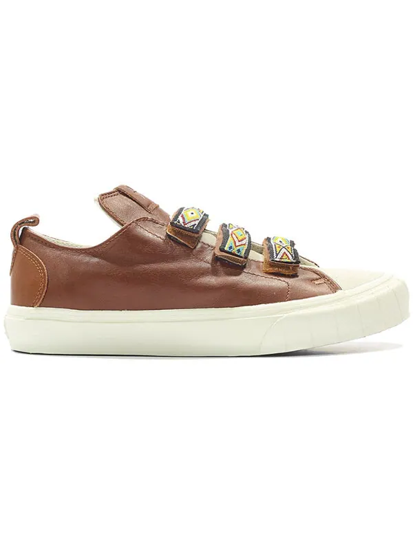 Кроссовки vault x taka hayashi th court lo 'brown white' Vans — изображение 3 из 4, коричневый/белый