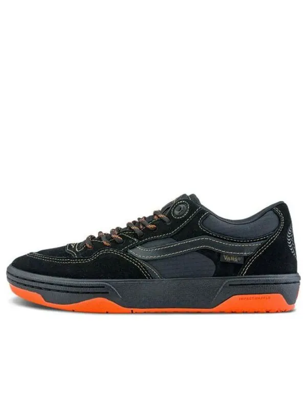Кроссовки rowan 2 x spitfire wheels shoes 'black' Vans — изображение 1 из 4, черный/оранжевый