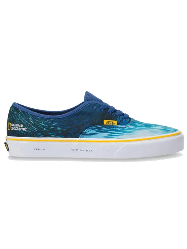 Кроссовки national geographic x authentic 'ocean' Vans — изображение 2 из 4, синий