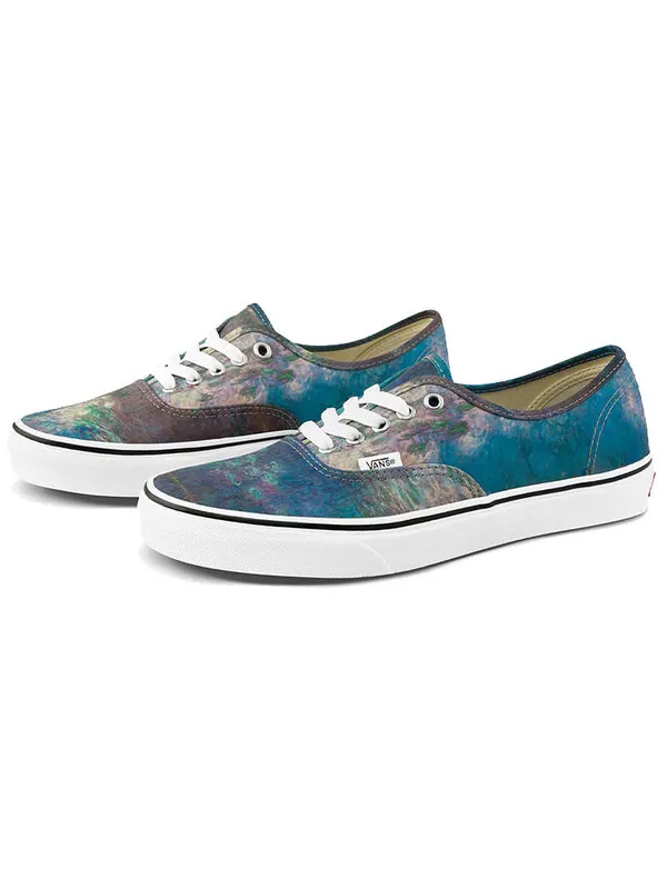Кроссовки moma x authentic 'claude monets water lilies' Vans — изображение 2 из 4, синий