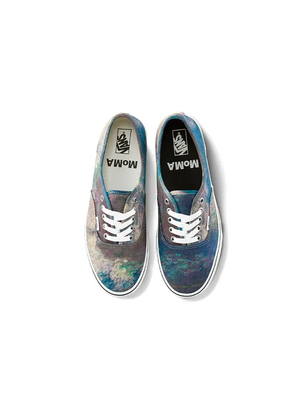 Кроссовки moma x authentic 'claude monets water lilies' Vans — изображение 4 из 4, синий