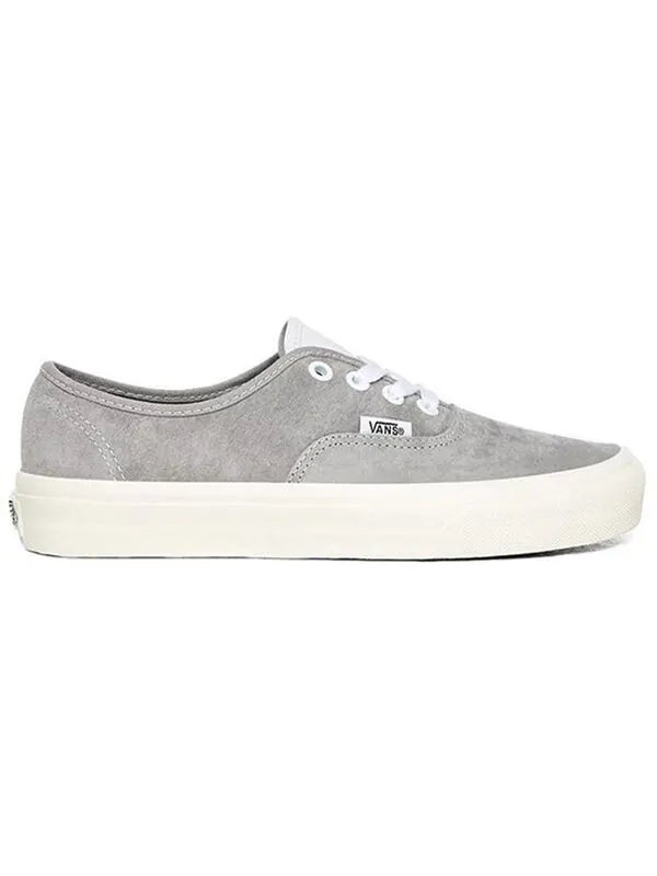 Кроссовки authentic (pig suede) drizzle gray Vans — изображение 2 из 4, серый