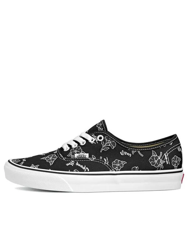 Кроссовки authentic 'thank you floral' Vans — изображение 1 из 1, черный
