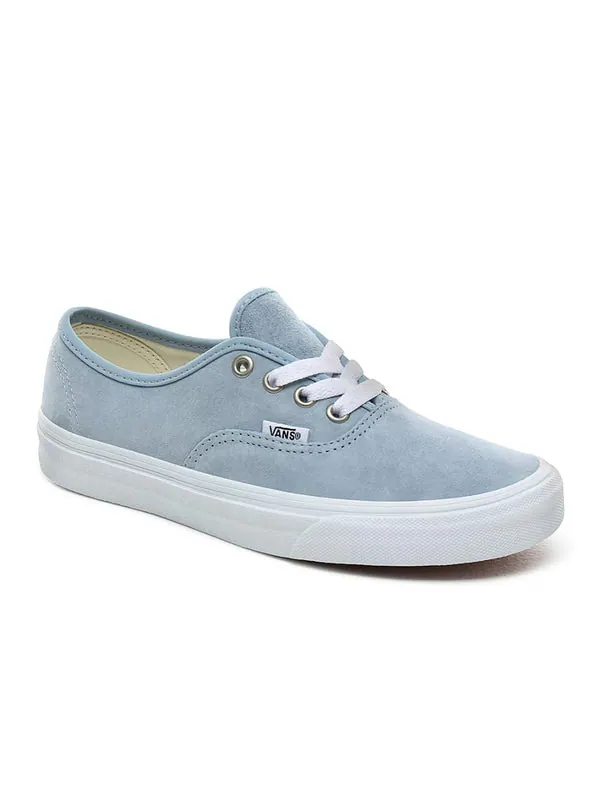 Кроссовки authentic 'pig suede - blue fog' Vans — изображение 4 из 4, серый