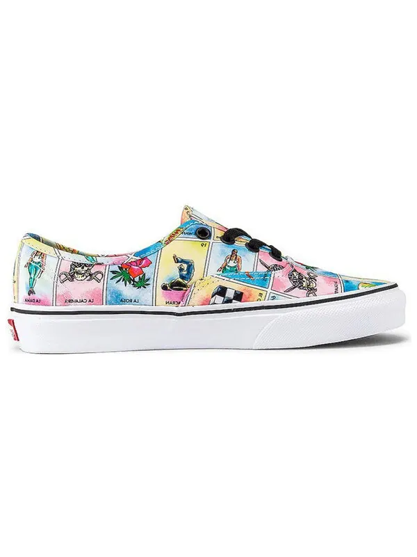 Кроссовки authentic 'los ' Vans — изображение 2 из 4, белый/розовый/синий
