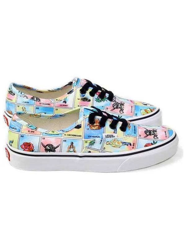Кроссовки authentic 'los ' Vans — изображение 3 из 4, белый/розовый/синий