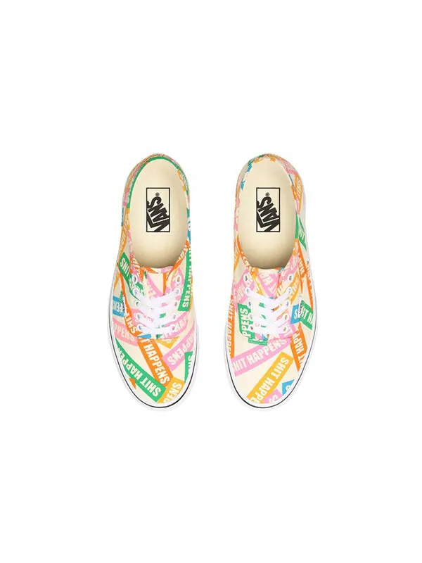 Кроссовки shit happens authentic multi-color Vans — изображение 4 из 4, мульти