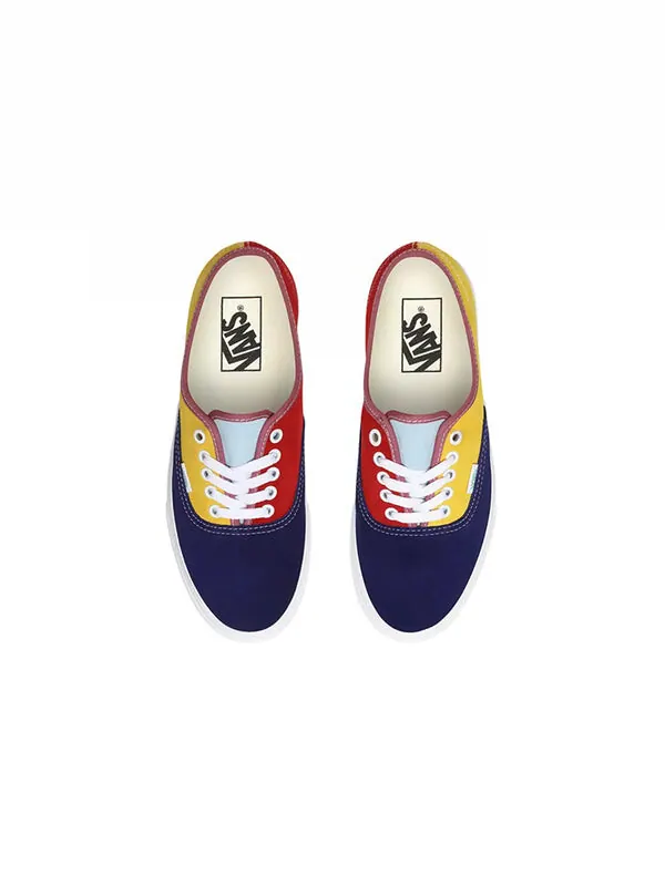 Кроссовки authentic 'sunshine multi' Vans — изображение 4 из 4, желтовато-красный