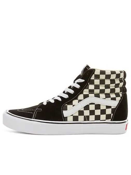 Кроссовки sk8-hi lite 'black white checkerboard' Vans — изображение 1 из 4, черный