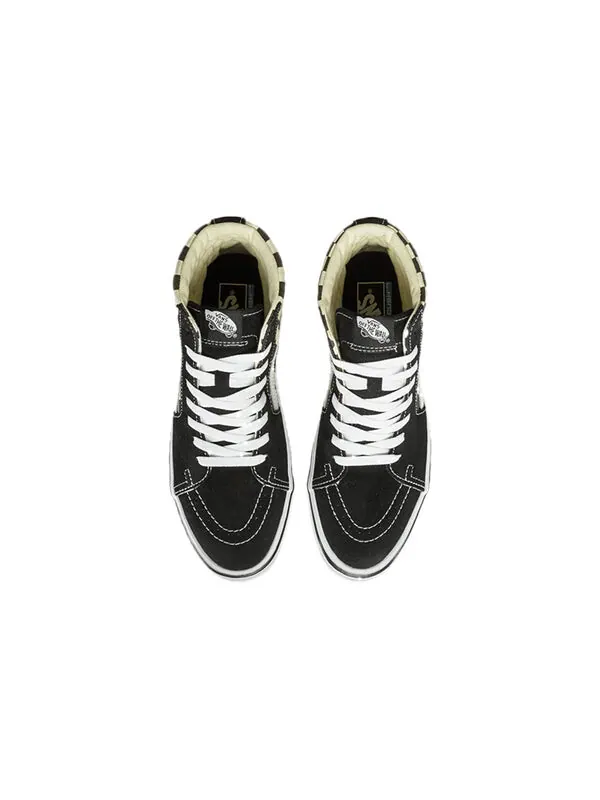 Кроссовки sk8-hi lite 'black white checkerboard' Vans — изображение 4 из 4, черный