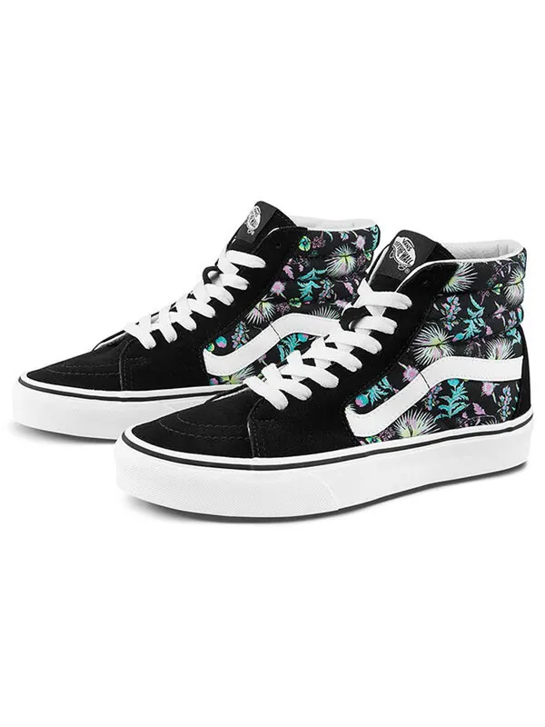 Кроссовки sk8-hi black/multicolor Vans — изображение 2 из 4, черный