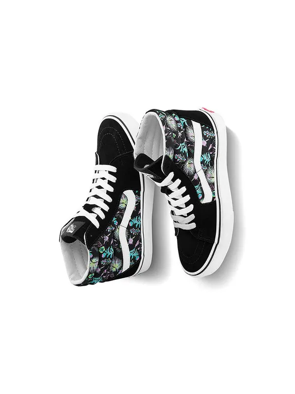 Кроссовки sk8-hi black/multicolor Vans — изображение 4 из 4, черный