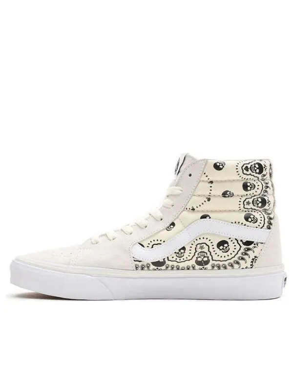 Кроссовки sk8-hi cashew casual skateboarding shoes white Vans — изображение 1 из 4, белый