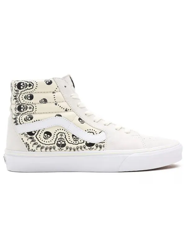Кроссовки sk8-hi cashew casual skateboarding shoes white Vans — изображение 2 из 4, белый