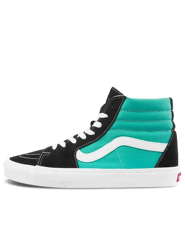 Кроссовки sk8-hi green/black Vans — изображение 1 из 4, зеленый/черный