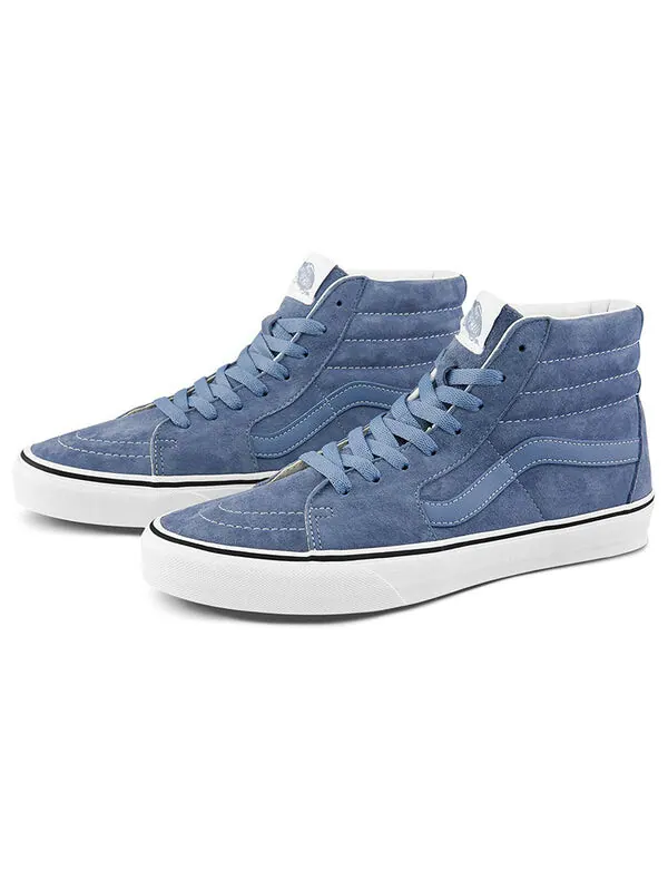 Кроссовки sk8-hi blue Vans — изображение 2 из 4, синий