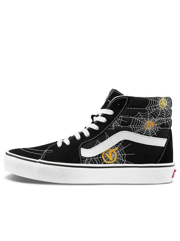 Кроссовки sk8-hi shoes black/white/yellow Vans — изображение 1 из 4, черный/белый/желтый